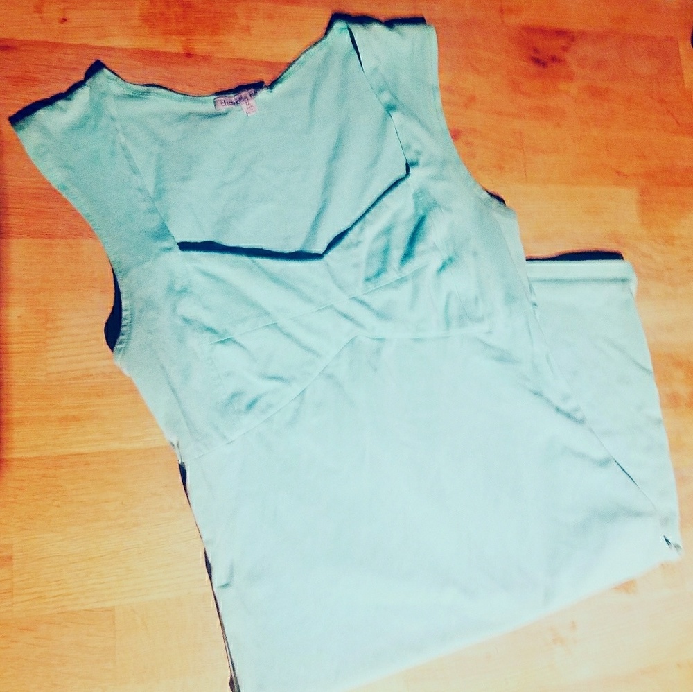 sleeveless stretch mini dress